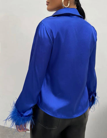 SATIN BLOUSE
